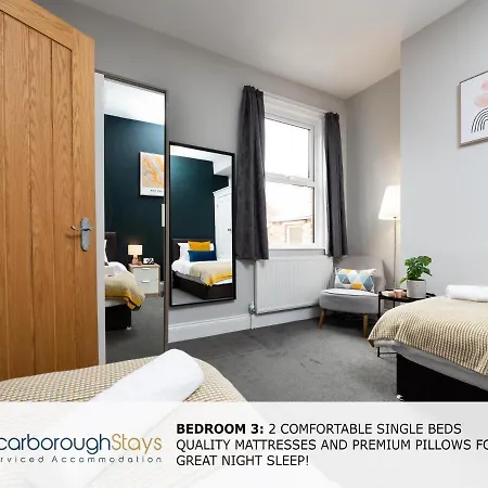 - Ashville - 5 Bedroomed House - Sleeps 9 * Scarborough