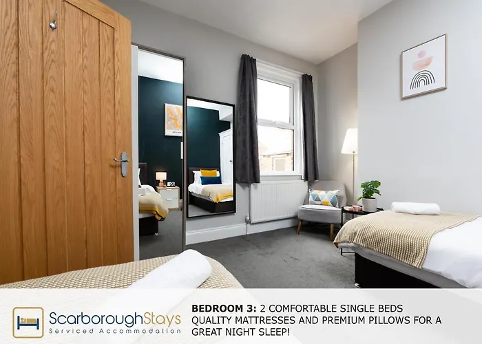 - Ashville - 5 Bedroomed House - Sleeps 9 * Scarborough