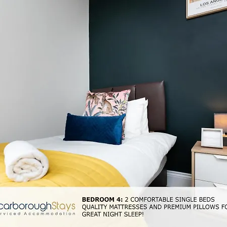 - Ashville - 5 Bedroomed House - Sleeps 9 Semesterbostad Scarborough